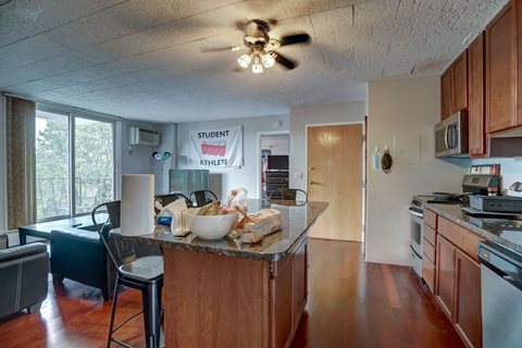 Surf and Surfside apartments and townhomes in Downtown Madison, WI. Fully Furnished, studio, one bedroom, 2 bedroom. Lake views. Managed by Wisconsin Management Company